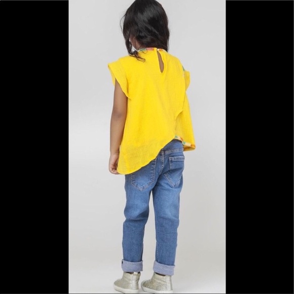 Yellow embroidered top - Picture 8 of 8